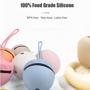 Étui pour sucette en silicone souple en forme de gland de dessin animé pour bébé - Product Image 2