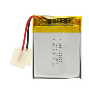 402530 250mah 3.7 volt lithium polymer battery - Product Image 3