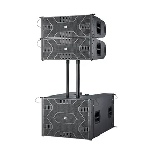 2022 Hot Sale Line Array Speaker 12 "Neodymium Woofer Double 2.5" Neodymium Compressie Driver Voor Buiten Indoor