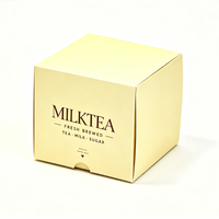 Caja de Embalaje Plegable de Lujo para Pastelería, Cartón Resistente para Pasteles Pequeños, Dulces Caseros, Embalaje para Regalos Navideños