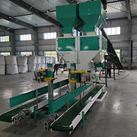 Machine d'emballage automatique motorisée de haute qualité pour céréales en vrac de 20 kg/50 kg, à double seau, pour la couture, le pesage et l'ensachage de la farine
