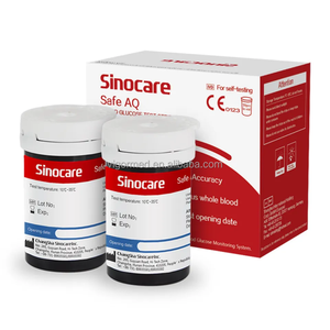 Safe AQ Smart Blood <strong>Glucose</strong> <strong>Meter</strong> test Strips <strong>Sinocare</strong> - Product Image 4