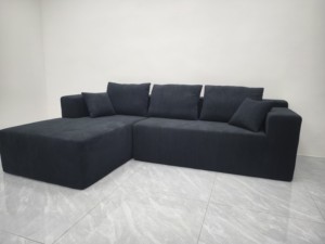 Canapé modulaire sectionnel, canapé compressé, canapé en forme de L, canapé modulaire sectionnel avec méridienne, aucun assemblage requis - Product Image 5