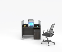 Usine chinoise, mobilier de bureau moderne, nouveau design, bureaux individuels, 1, 2, 4, 6, 8 personnes, poste de travail modulaire, cloisons insonorisées, bureaux ouverts