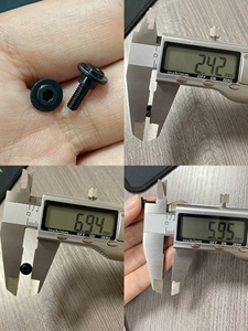 Factory Hot Sale PWM2.5 * 7 Sechs kant schwarz plattierte Schrauben Stahls tufe Flach kopf Externe Sechskant-Antriebs schrauben - Product Image 4