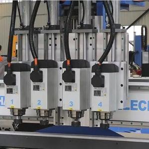 Routeurs à bois CNC économiques à 4 broches 1325 machine de gravure multibroche pour l'industrie du meuble - Product Image 3