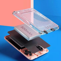 Nouvelle console de jeux vidéo rétro classique G7 Mini, portable, boîte de jeux vidéo pour TV, lecteur de jeux portable, 500 jeux avec manette filaire