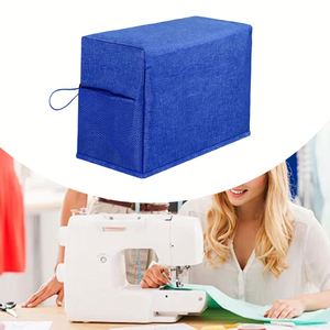 Housse de machine à coudre en gros sur le thème de la couture avec poches de rangement, protection contre la poussière et les poils d'animaux - Product Image 4