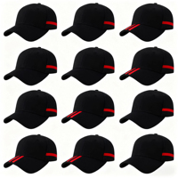 En gros : Chapeau bob à large bord, Casquette 6 panneaux, Casquette avec logo brodé 3D en relief personnalisé, Casquettes unisexe style 'Dad Hat', Casquettes de baseball