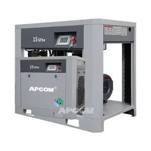 APCOM 20hp screw air compressor 20hp air compressor head 20hp 3 phase screw air compressor Low noise high pressure