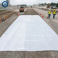 Tissu géotextile de drainage thermocollé pour la construction civile au Pérou