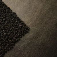 Tissu synthétique enduit de cuir PU de haute qualité pour vêtement