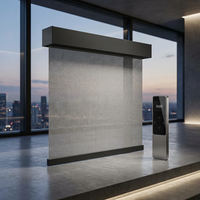 Stores enrouleurs électriques intelligents de haute qualité avec port de charge USB-C intégré, stores occultants carrés pour chambre à coucher