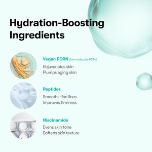 VT PDRN Glow Ampoule 100ml Cura Idratante per Elasticità e Luminosità per Tutti i Tipi di Pelle Secca - Product Image 5