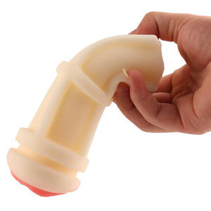 Männlicher Mastur bator Cup Realistische Muschi Weiches Silikon <span class=keywords><strong>Vagina</strong></span> Sexspielzeug für Männer Wieder verwendbare Produkte für Erwachsene - Product Image 3