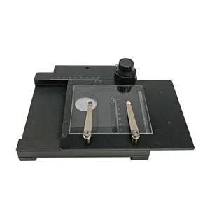 75 × 55ミリメートルxy機械式顕微鏡xy作業ステージ