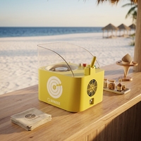 Mini machine à barbe à papa de bureau – Petit appareil domestique pour barbe à papa, idéal pour les fêtes d'enfants et les collations de carnaval