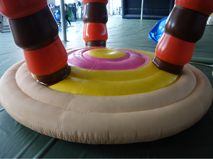 <span class=keywords><strong>Ballon</strong></span> gonflable en PVC en forme de palmier et de cocotier, château gonflable facile à installer pour la décoration de <span class=keywords><strong>plage</strong></span>, les événements de carnaval et de festivals en plein air - Product Image 4