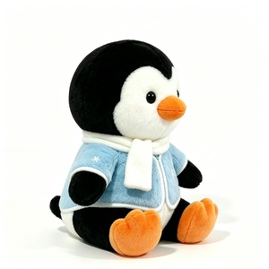 Peluche de pingüino personalizado, Pingüino de peluche, Lindo peluche de pingüino, Peluche de pingüino de invierno - Product Image 5