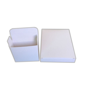 low cost custom color paper box White box Medicine packaging box