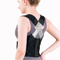 Correcteur de posture invisible pour colonne vertébrale, gilet de protection ajustable en matériau composite pour corriger la cyphose latérale et la posture du dos