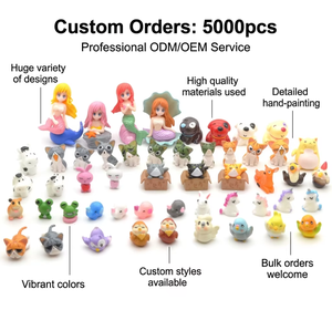 Giocattoli Kawaii per Bambini, Statuette di Fate per Casa delle Bambole, Sculture in Miniatura di Gatti, <span class=keywords><strong>Statue</strong></span> di Animali 3D in <span class=keywords><strong>Resina</strong></span>, Gatti Cartoon per il <span class=keywords><strong>Giardino</strong></span> - Product Image 6