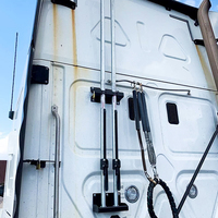 Support de serrures de charge de barre de chargement réglable pour accessoires de camion ou remorque ou murs de Garage