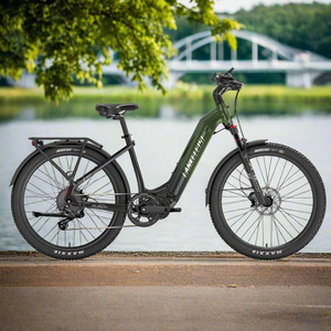 Vélo électrique hybride longue portée Lankeleisi MG600 Lite 36V 20Ah 250W 27,5 pouces avec freins à disque hydrauliques, en stock UE - Product Image 6