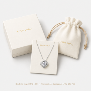 Collana con Ciondolo a Rombo per Donne, Design Geometrico Semplice, Collana da Indossare Quotidianamente - Product Image 6