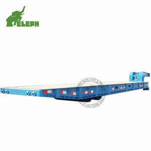Type de rouleau de <span class=keywords><strong>transport</strong></span> de lit bas conteneur 40ft équipement lourd <span class=keywords><strong>Roro</strong></span> col de cygne Mafi bateau semi-remorque - Product Image 2