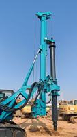 Prix réduit – Foreuse rotative sur chenilles fiable de marque FT avec moteur hydraulique et réducteur de vitesse, puissance de creusement élevée 2500 mm