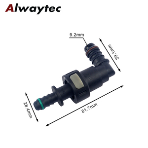 Offre Spéciale Connecteur Rapide de Carburant 11.8mm grand Tuyau Connecteur SAE 12 Connecteur en plastique Pour Moto Et Pièces Automobiles - Product Image 5