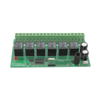 YET406PC-X 6CH 12/24V DC Récepteur de télécommande Récepteur de porte de garage Télécommande avec 2 émetteurs