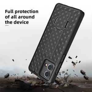 मोटरला मोटो <span class=keywords><strong>G</strong></span>-Stylus-5G-2023 पीसी मोबाइल फोन बेल्ट क्लिप होल्स्टर कॉम्बो फोन केस - Product Image 4