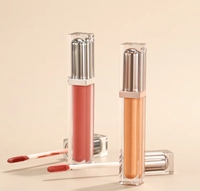 Vendeurs de brillants à lèvres végétaliens Personnalisés pour femmes Haut pigment Naturel Lèvres Repulpant Brillant à lèvres antiadhésif de marque privée