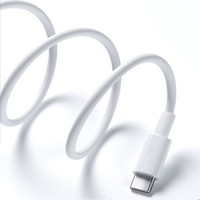 Kabel Data Pengisian Cepat USB-C Grosir untuk iPhone 15, Kabel PD 100W Tipe-C ke Tipe-C untuk Pengisian Daya Ponsel