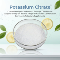 FUQANG Vente en gros en vrac Échantillon gratuit Poudre de citrate de potassium