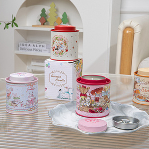 Fabbrica all'ingrosso aromaterapia casa profumi decorativi candele curative cera di soia coniglio candela profumata - Product Image 3