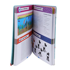 Настраиваемая школьная учебная тетрадь по английскому языку, полноцветная Мягкая обложка в мягкой обложке, детская книга, напечатанная на картоне - Product Image 2