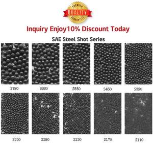 حبيبات فولاذية عالية الجودة للتنظيف بالرش S550 معتمدة بشهادة ISO9001، كثافة عالية واستهلاك منخفض لوسائط التنظيف بالرش - Product Image 4