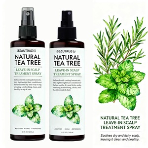 Nhãn Hiệu Riêng Dầu Cây Trà Da Đầu Điều Trị Phun Rời Trong Điều Hòa Phun Chống Gàu Và Khô & Ngứa Da Đầu Điều Trị - Product Image 5