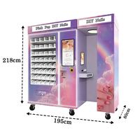 Imprimante DIY pour Nail Art, Distributeur Automatique de Produits de Beauté, Couleurs Personnalisables, Options de Paiement Multiples, Écran LED, Gestion Basée sur le Cloud
