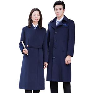 Abrigos Formales de Negocios Profesionales para Otoño e Invierno, Ropa de Trabajo Larga para Hombres y Mujeres, Cuello de Traje para el Departamento de Ventas, Joyería - Product Image 4