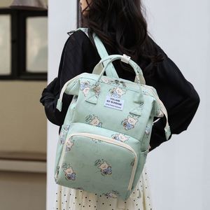 Fashion Cartoon Mommy Bags Customized Logo Lightweight Baby Diaper <b>Backpack</b> - Product Image 6