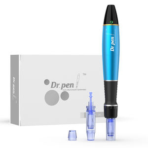 Ekai <span class=keywords><strong>Dr</strong></span> <span class=keywords><strong>Pen</strong></span> Oficial Original Derma <span class=keywords><strong>Pen</strong></span> <span class=keywords><strong>A1W</strong></span> Agujas ajustables 3 mm 9 24 pines Nano MTS PMU Máquina de microagujas para el cuidado de la belleza - Product Image 1