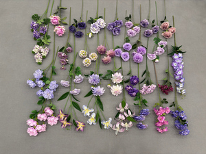 BL-WAF04 2026 Fiori Artificiali Realistici di Alta Qualità Fatti a Mano per Decorazioni da Tavolo, Casa, Matrimonio, Serie Colore Arancione - Product Image 3