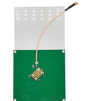 Lecteur de cartes RFID externe de petite taille, antenne céramique UHF, matériau ABS pour terminal de lecture portable UHF