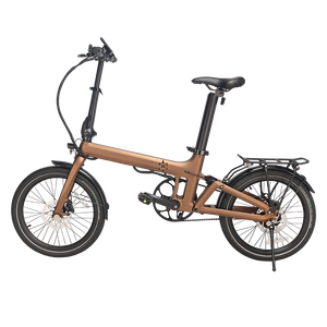 Vélo électrique pliable en fibre de carbone Eu Spot pour les trajets urbains, transmission par courroie, batterie 36V 10.5Ah, éclairage LED, sécurité nocturne pliable - Product Image 2