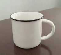 Mug à café ou à thé en céramique personnalisé de 12 oz avec logo, cadeau promotionnel, personnalisable pour les entreprises, les événements d'entreprise, les fêtes, vente en gros
