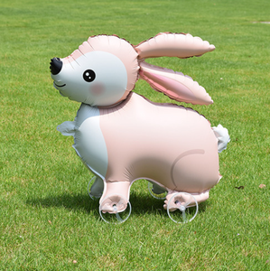 Palloncini in Foil a Forma di Animali che Camminano su Ruote: Elefante, <span class=keywords><strong>Cane</strong></span>, Gatto, Coniglio - Palloncini Personaggio in Foil <span class=keywords><strong>per</strong></span> Bambini - Product Image 5